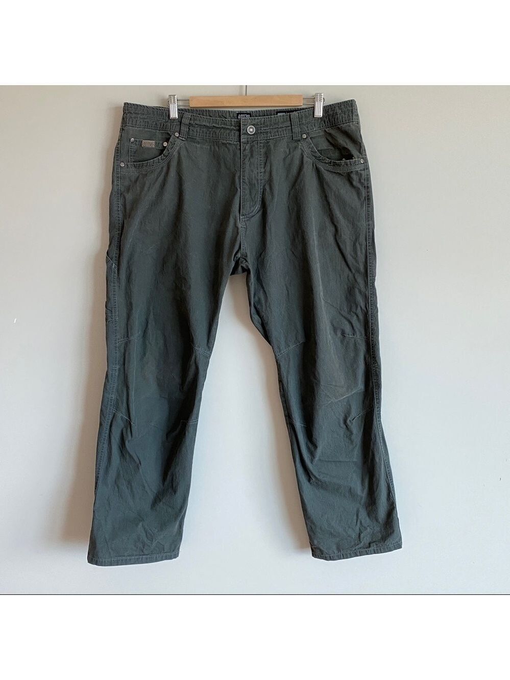 KUHL Revolvr Pants Men Vintage Patina Dye 40X30 Ergonomically Designed Fit